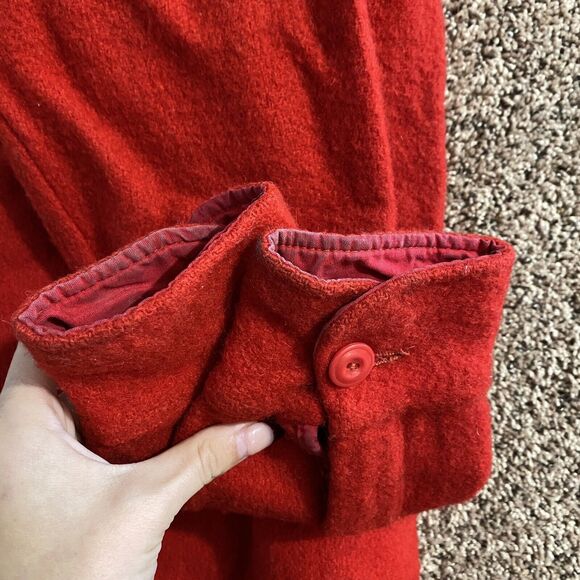 VTG Chill Chaser By Blue Top Wool Jacket Button Down Solid Red Plaid Men’s M/L - Picture 6 of 9